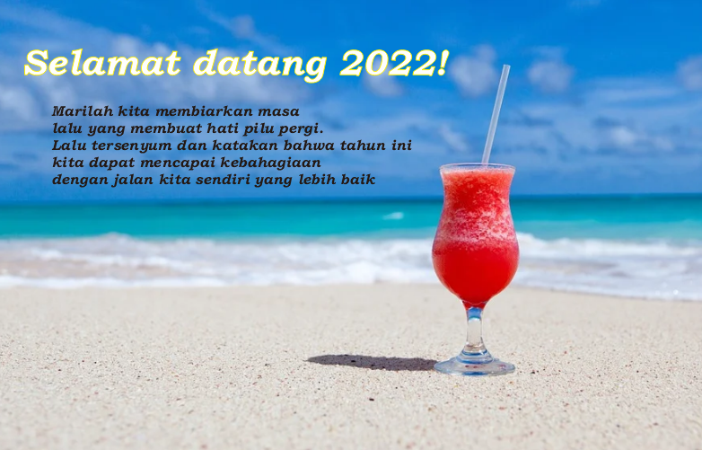 Kartu Ucapan Tahun Baru 2022