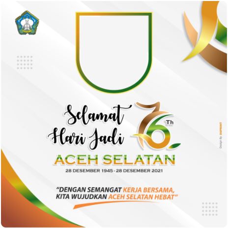 twibbon hari jadi Kabupaten Aceh Selatan Ke 76 Pilihan 1