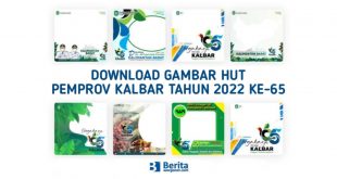 Download Gambar HUT Pemprov Kalbar Tahun 2022 ke-65