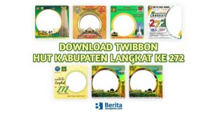 Download Twibbon HUT Kabupaten Langkat ke 272 Tahun 2022