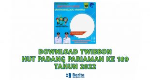 Download Twibbon HUT Padang Pariaman Ke 189 Tahun 2022