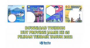 Download Twibbon HUT Provinsi Jambi Ke 65 Pilihan Terbaik Tahun 2022