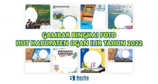 Gambar Bingkai Foto HUT Kabupaten Ogan Ilir Tahun 2022