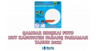 Gambar Bingkai Foto HUT Kabupaten Padang Pariaman