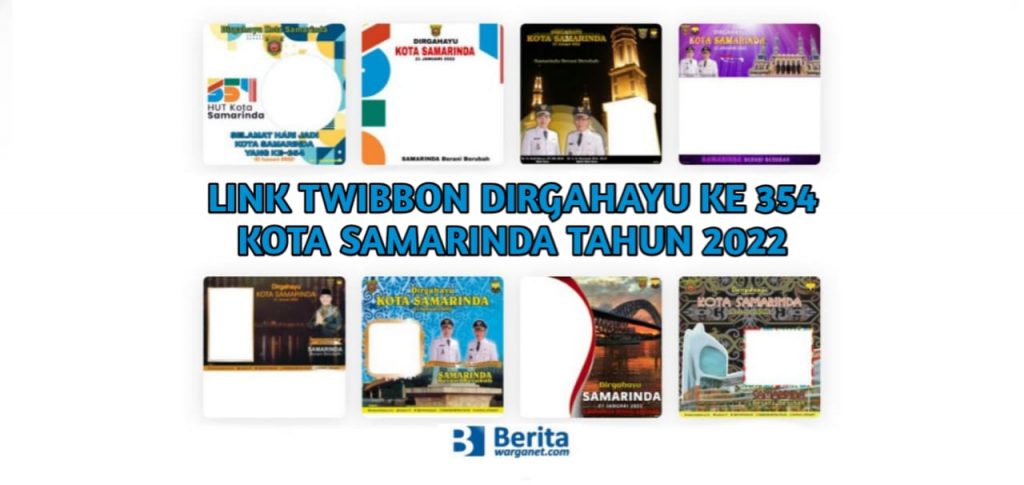 Link Twibbon Dirgahayu Ke 354 Kota Samarinda Tahun 2022