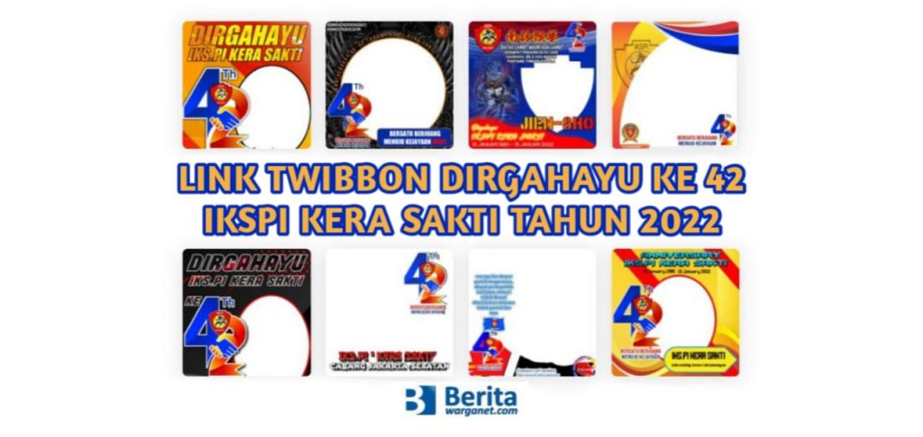 Link Twibbon Dirgahayu Ke 42 IKSPI Kera Sakti Tahun 2022