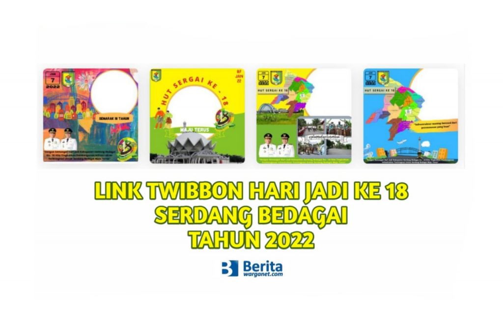 Link Twibbon Hari Jadi Ke 18 Serdang Bedagai Tahun 2022