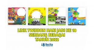 Link Twibbon Hari Jadi Ke 18 Serdang Bedagai Tahun 2022
