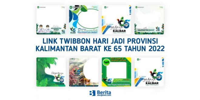 Link Twibbon Hari Jadi Provinsi Kalimantan Barat ke 65