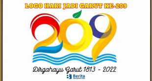 Logo HUT Garut Tahun 2022 ke-209