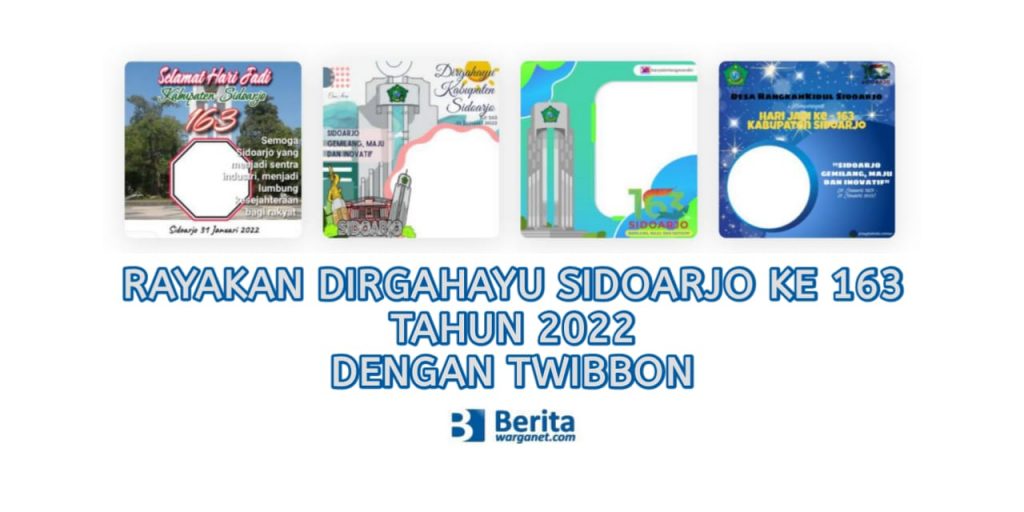 Rayakan Dirgahayu Sidoarjo ke 163 Tahun 2022