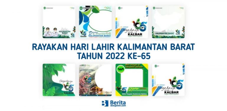 Rayakan Hari Lahir Kalimantan Barat Tahun 2022 ke-65