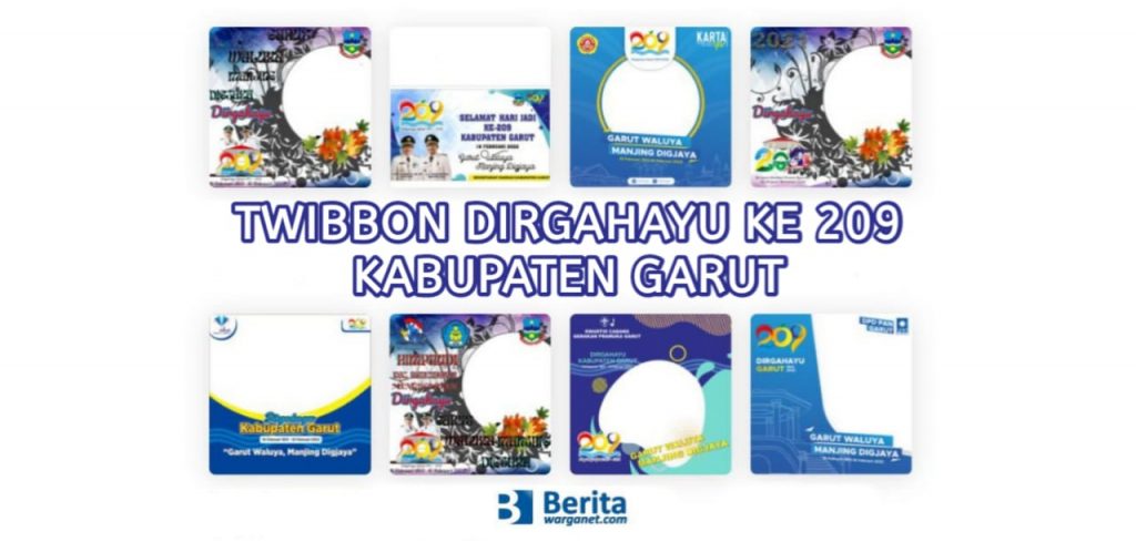 Twibbon Dirgahayu ke 209 Kabupaten Garut
