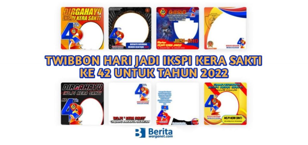 Twibbon Hari Jadi IKSPI Kera Sakti Ke 42