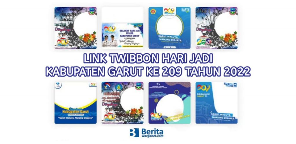 Twibbon Hari Jadi Kabupaten Garut ke 209