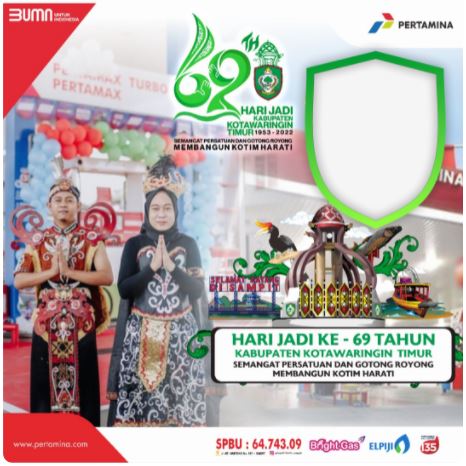 Twibbon Hari Jadi Kabupaten Kotawaringin Timur ke 69 Pilihan 4