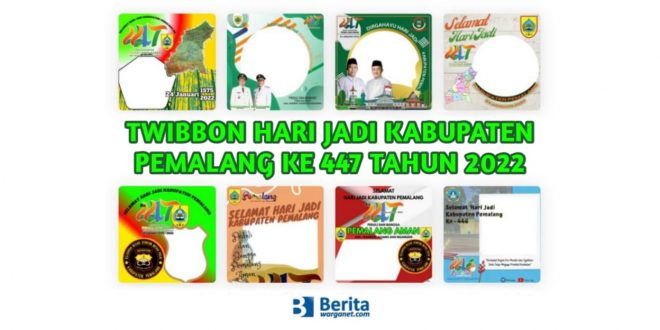 Twibbon Hari Jadi Kabupaten Pemalang ke 447 Tahun 2022