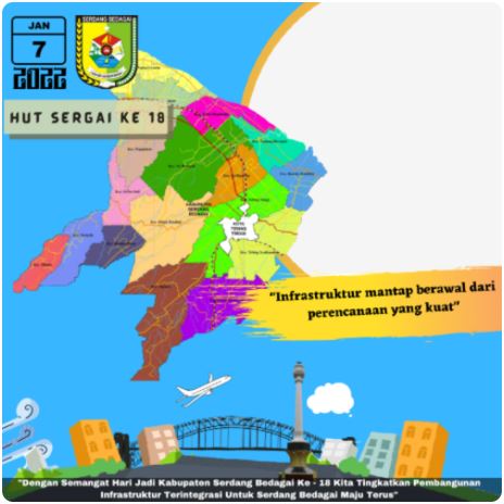 Twibbon Hari Jadi Kabupaten Serdang Bedagai Ke 18 – pilihan 2