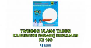 Twibbon Ulang Tahun Kabupaten Padang Pariaman Ke 189