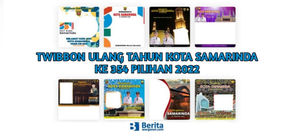Twibbon Ulang Tahun Kota Samarinda ke 354