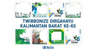 Twibbonize Dirgahayu Kalimantan Barat ke-65