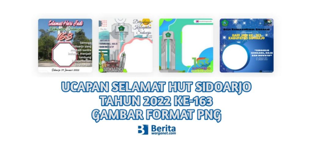 Ucapan Selamat HUT Sidoarjo Tahun 2022