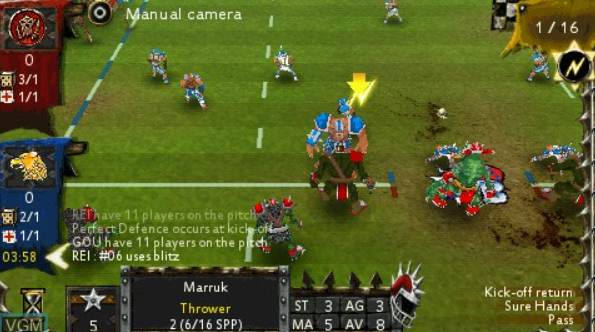 Blood Bowl PPSSPP ISO Download