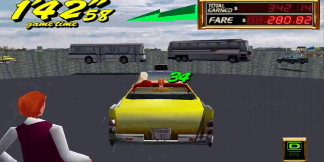 Crazy Taxi Fare Wars PPSSPP
