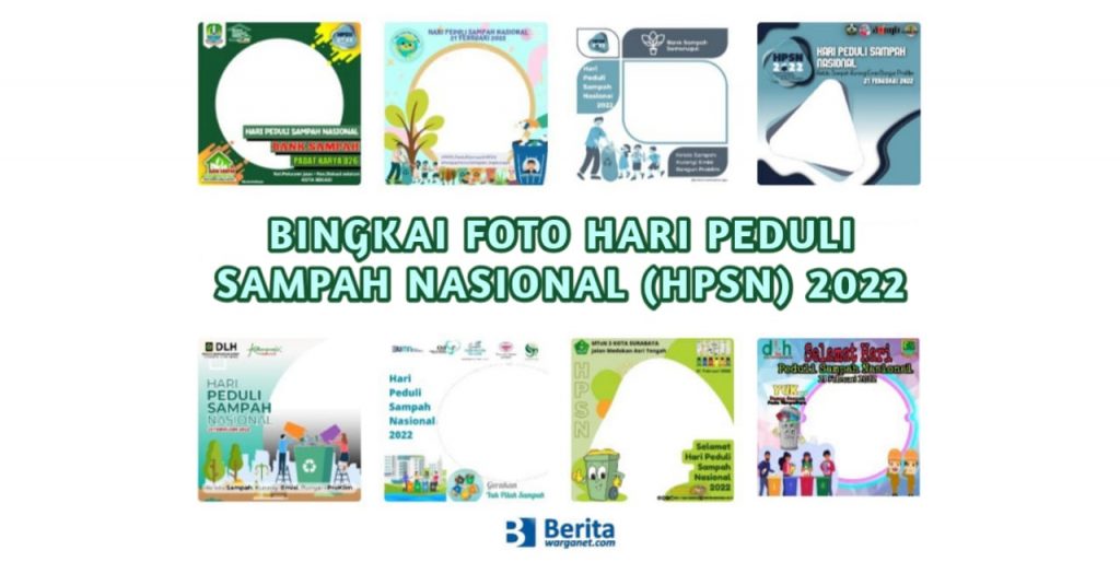 Bingkai Foto Hari Peduli Sampah Nasional (HPSN)