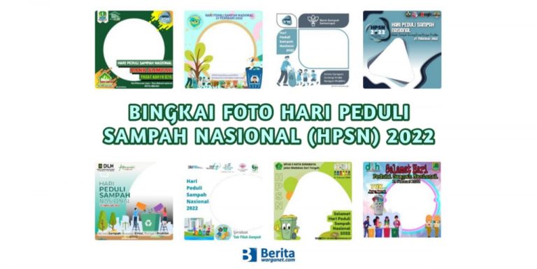 Bingkai Foto Hari Peduli Sampah Nasional (HPSN)