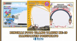 Bingkai Foto Ulang Tahun ke-19 Kabupaten Pohuwato