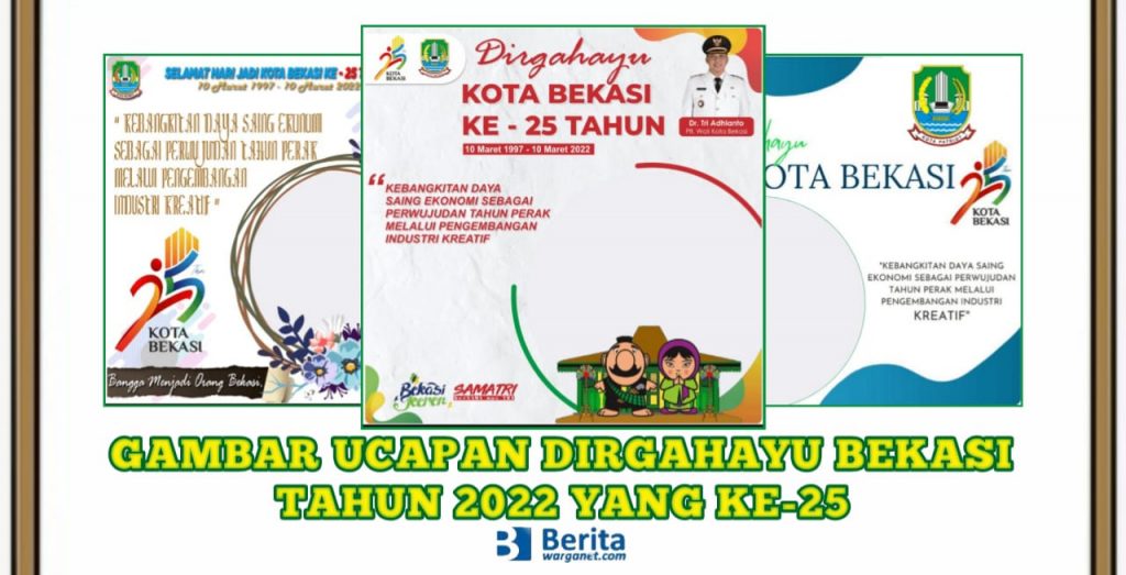 Gambar Ucapan Dirgahayu Bekasi Tahun 2022