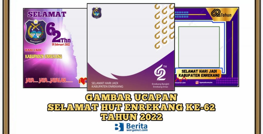 Gambar Ucapan Selamat HUT Enrekang Tahun 2022
