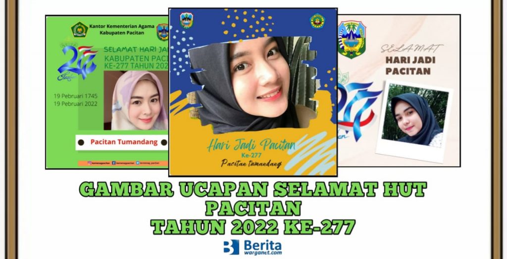 Gambar Ucapan Selamat HUT Pacitan Tahun 2022