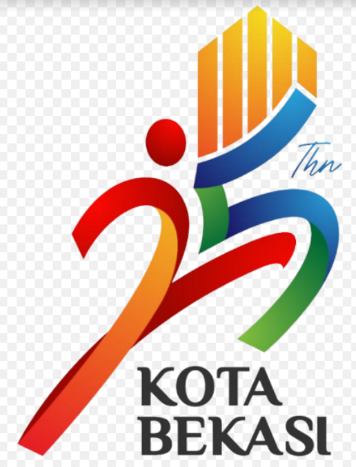 Logo HUT Kota Bekasi ke-25 Tahun (Format PNG)