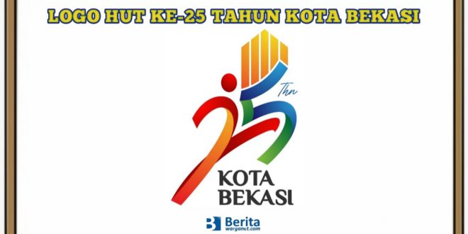 Logo HUT ke-25 Tahun Kota Bekasi