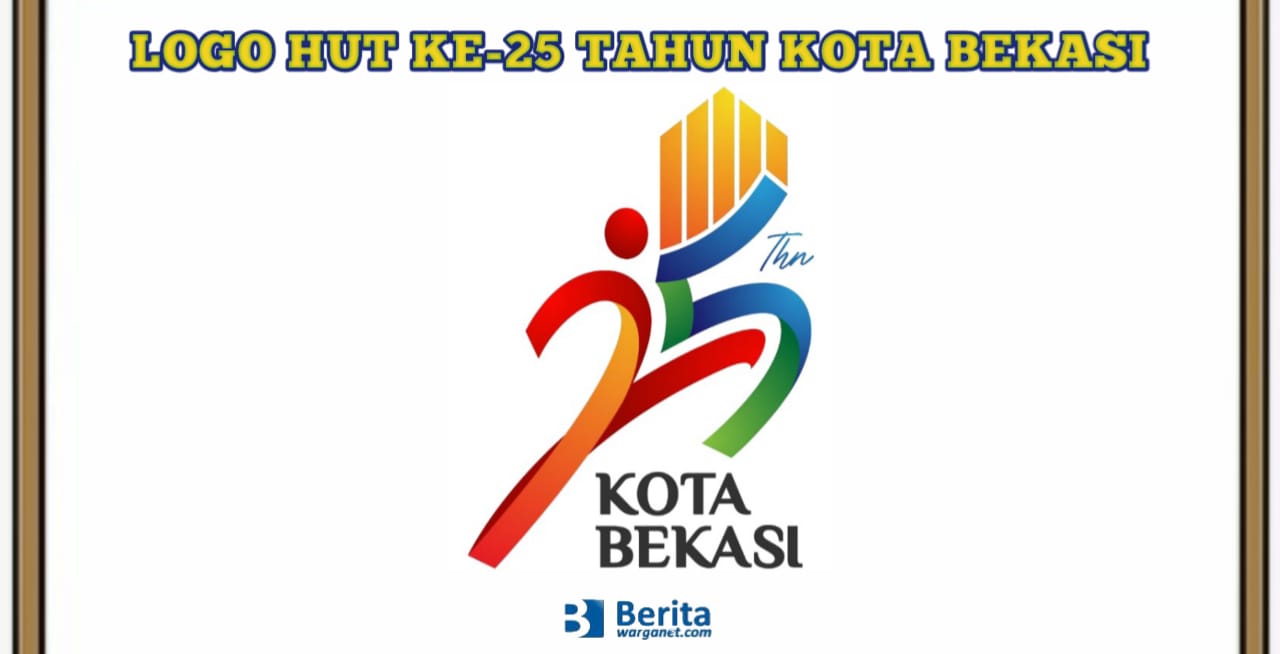 Logo HUT ke-25 Tahun Kota Bekasi