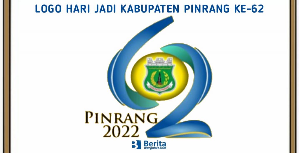 Logo Hari Jadi Kabupaten Pinrang ke-62