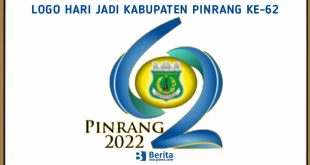 Logo Hari Jadi Kabupaten Pinrang ke-62