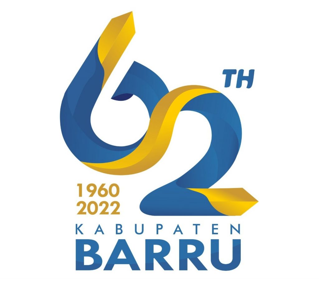 Logo Hari Jadi Kabupaten Barru ke-62 Format PDF
