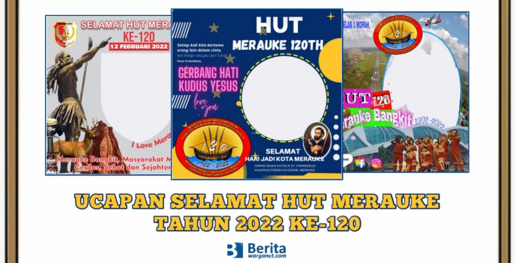 HUT Merauke Tahun 2022 ke-120