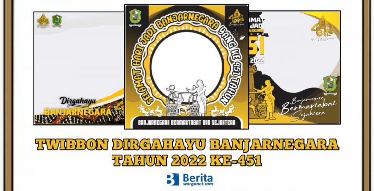 Twibbon Dirgahayu Banjarnegara Tahun 2022
