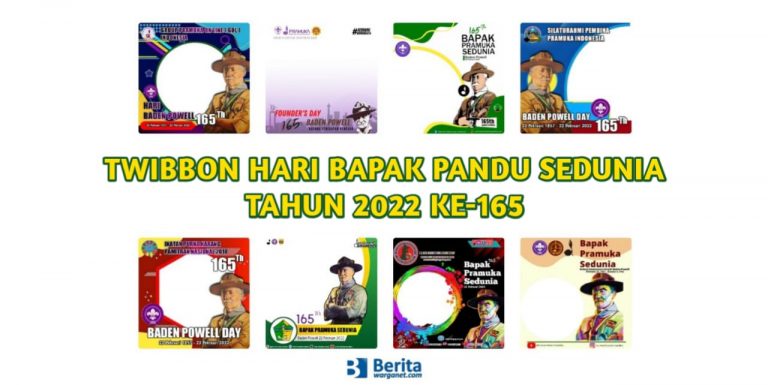 Twibbon Hari Bapak Pandu Sedunia Tahun 2022