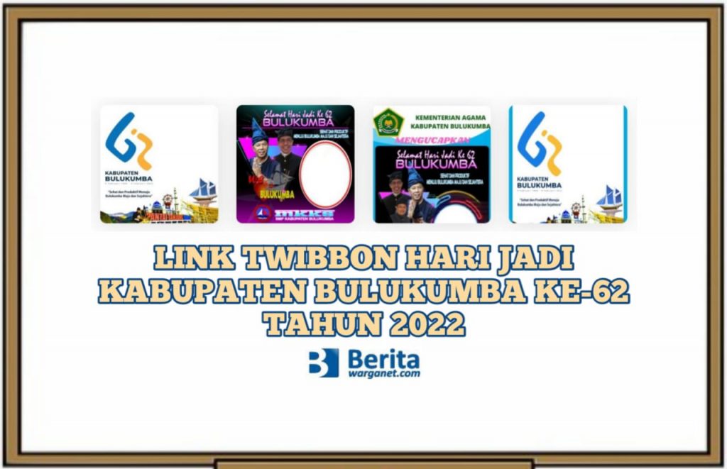 Twibbon Hari Jadi Kabupaten Bulukumba ke-62