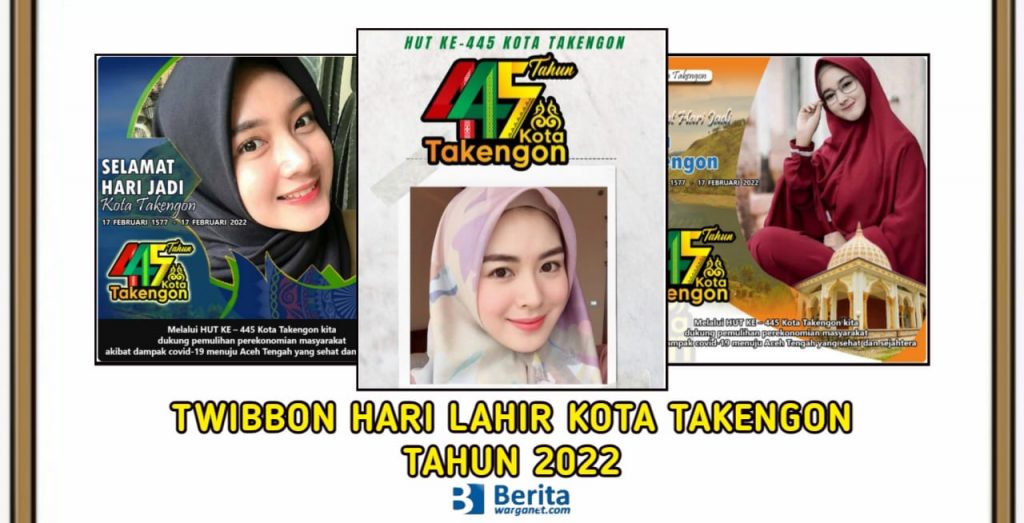 Twibbon Hari Lahir Kota Takengon Tahun 2022
