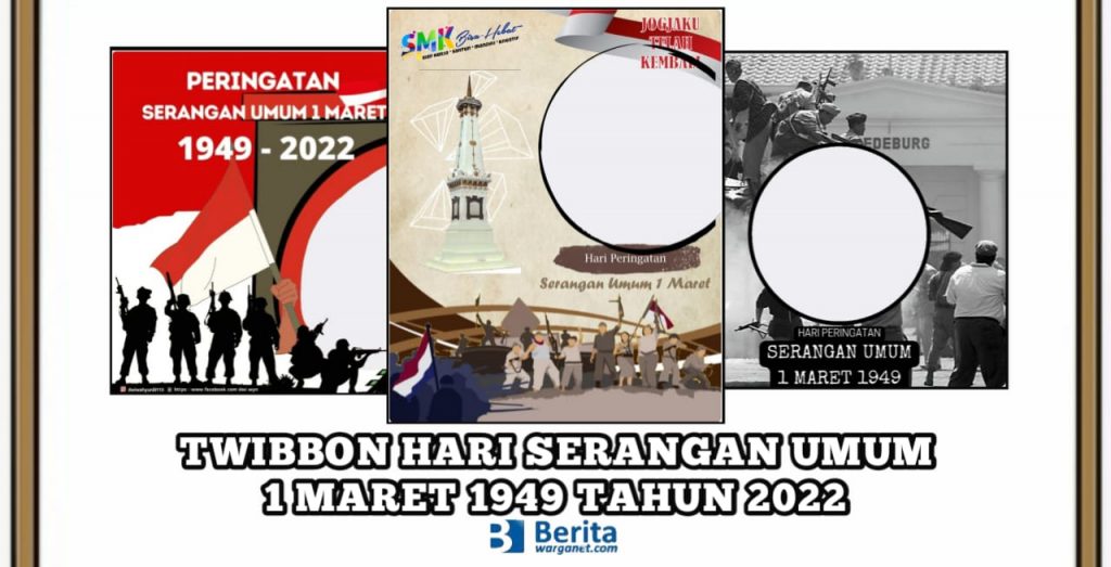 Twibbon Hari Serangan Umum 1 Maret