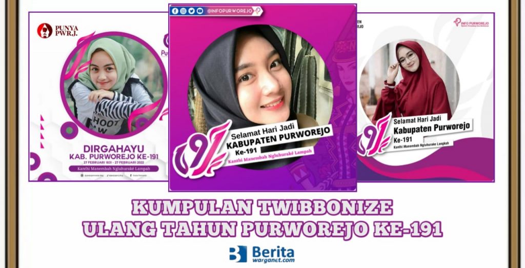Twibbonize Ulang Tahun Purworejo ke-191