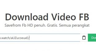 download video facebook tanpa aplikasi