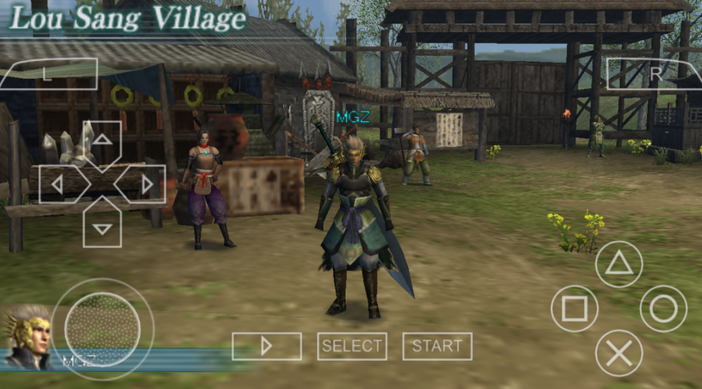 Dynasty Warriors Strikeforce PPSSPP
