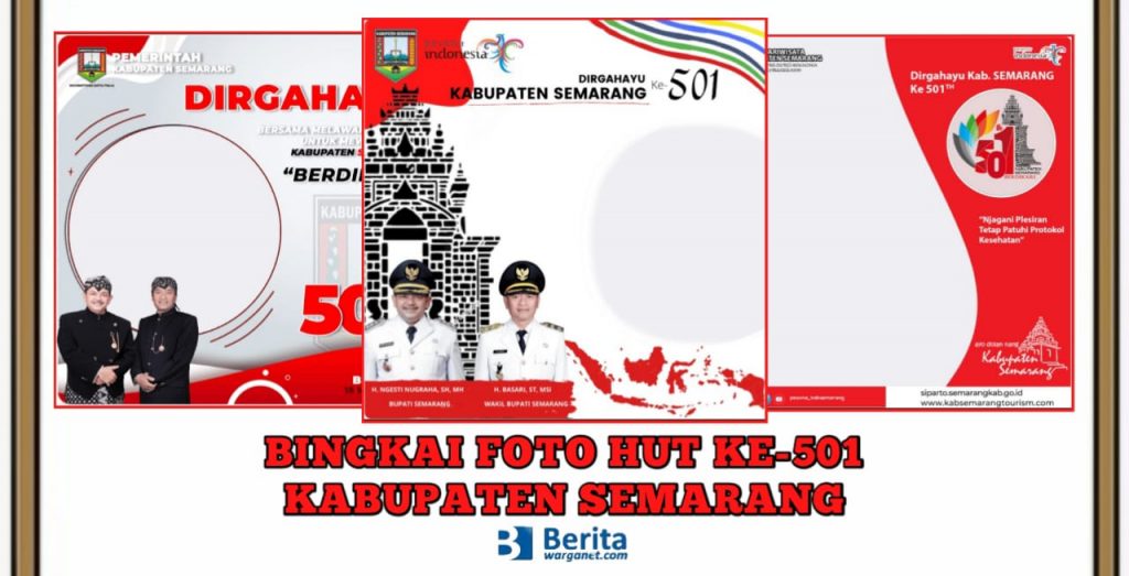 Bingkai Foto HUT ke-501 Kabupaten Semarang